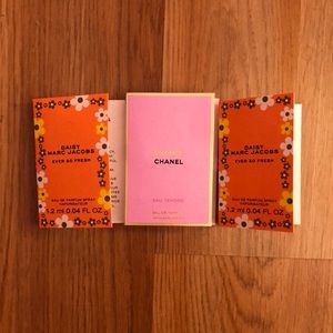 Chanel Chance Marc Jacob Daisy Ever So Fresh Sample Set
